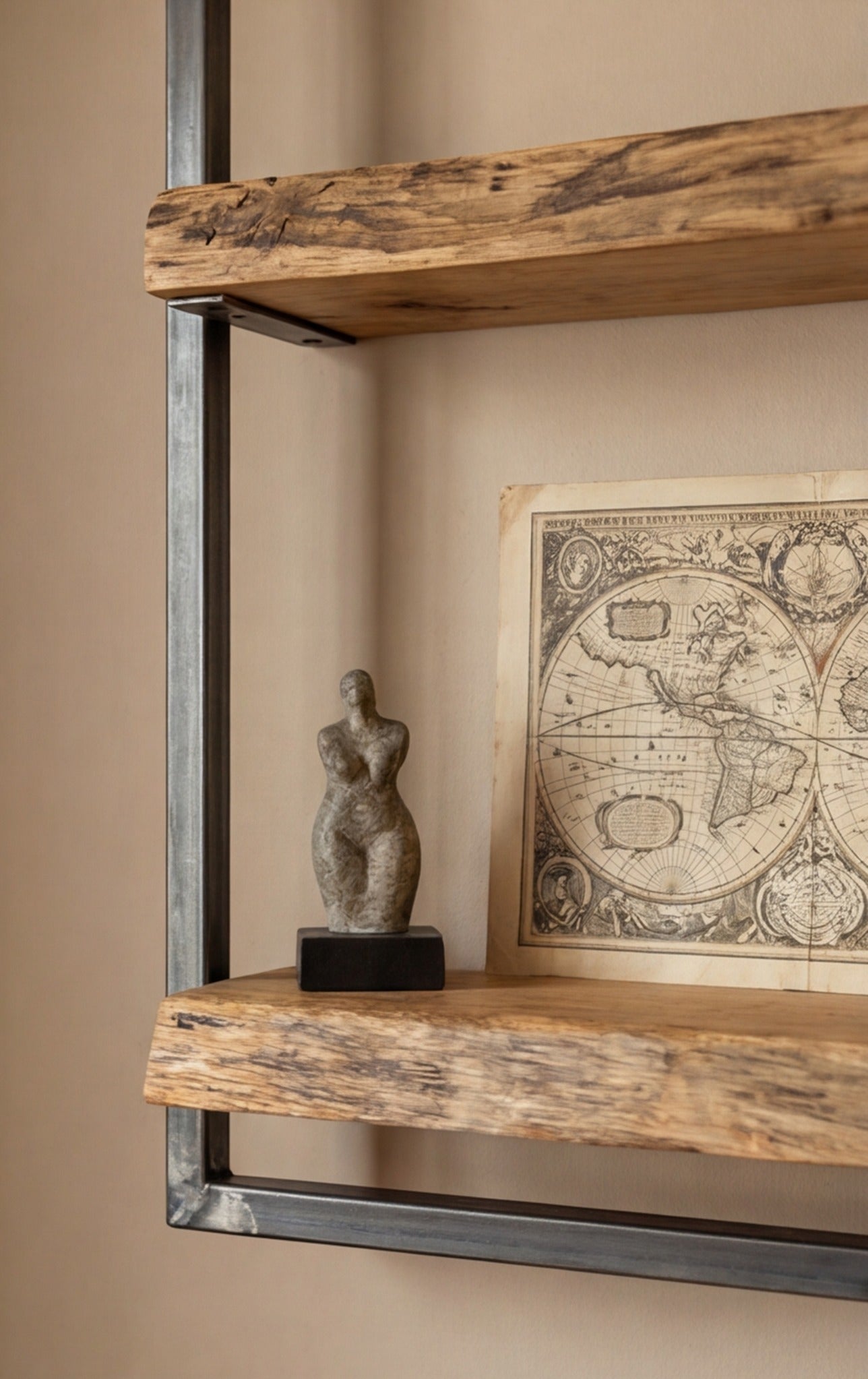 Étagère bois/métal