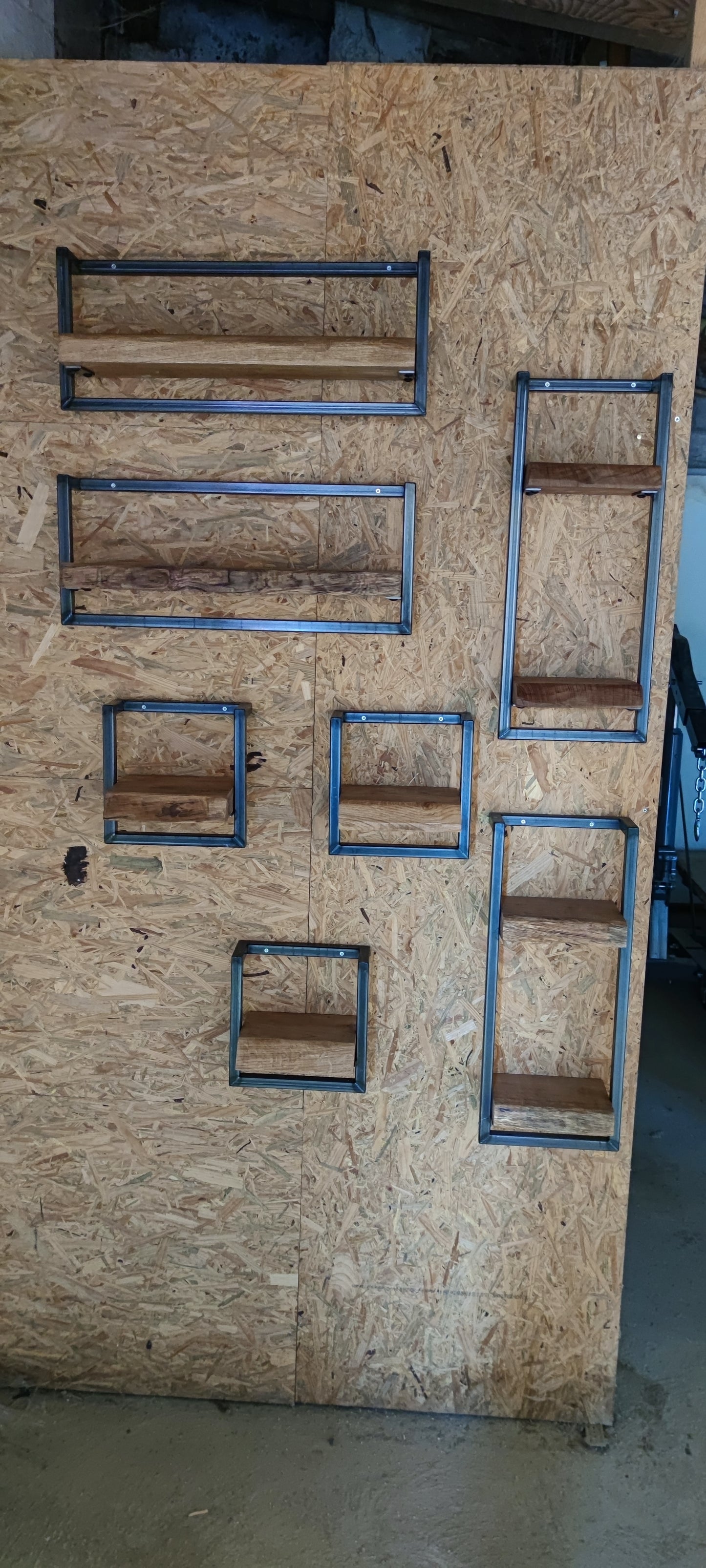 Étagère bois/métal