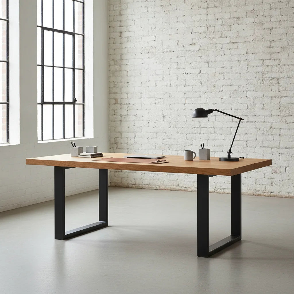 Bureau style industriel bois métal, guide complet 2026