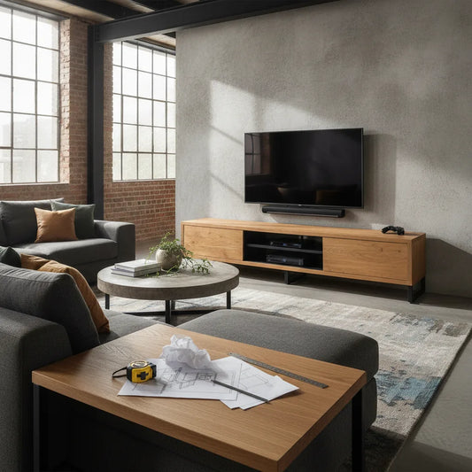 Meuble TV bois métal industriel, bien le choisir 2026