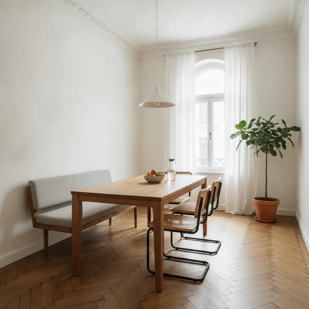Grande table bois massif petit espace, 7 astuces clés