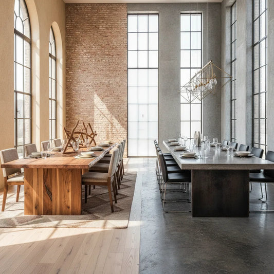 Table sur mesure vs table industrielle | Comparatif 2026
