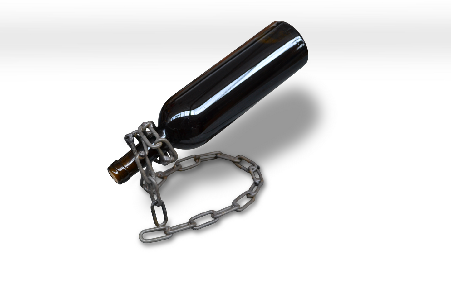 Porte bouteille en chaine