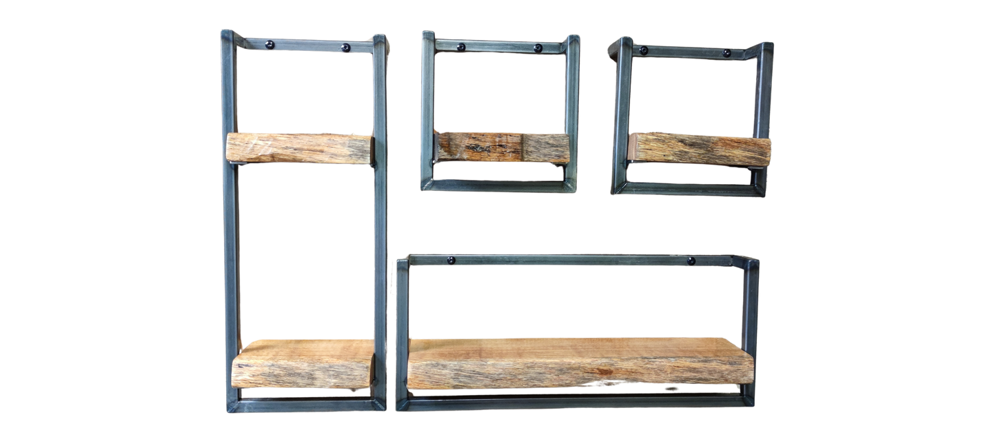 Étagère bois/métal