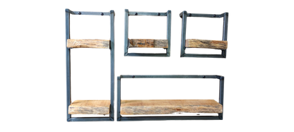 Étagère bois/métal