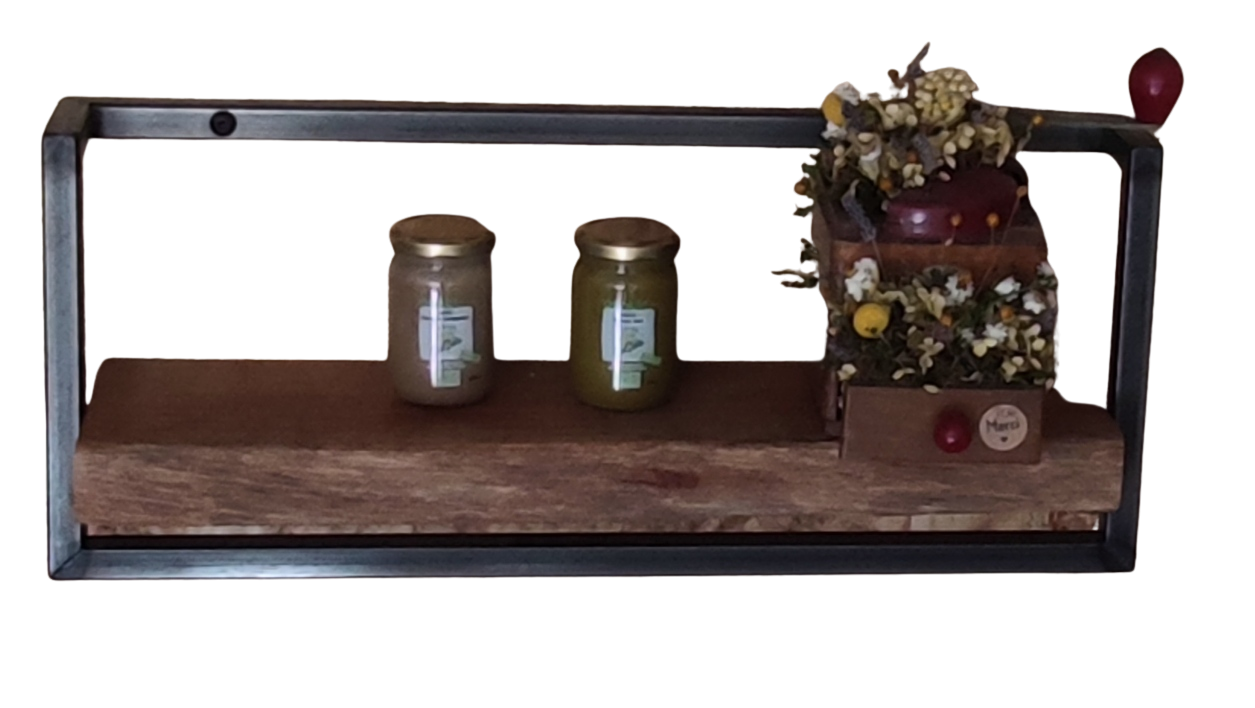 Étagère bois/métal