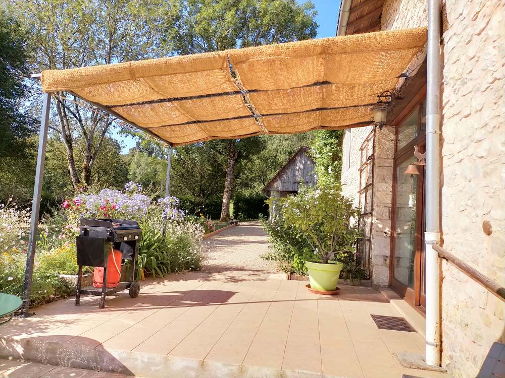 Pergola acier et toile Soleymieu (38)
