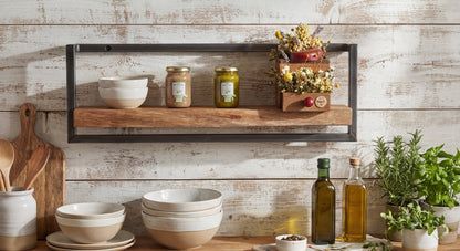 Étagère bois/métal