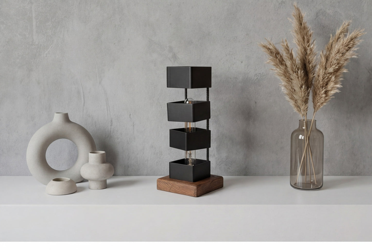 Lampe tube decomposée