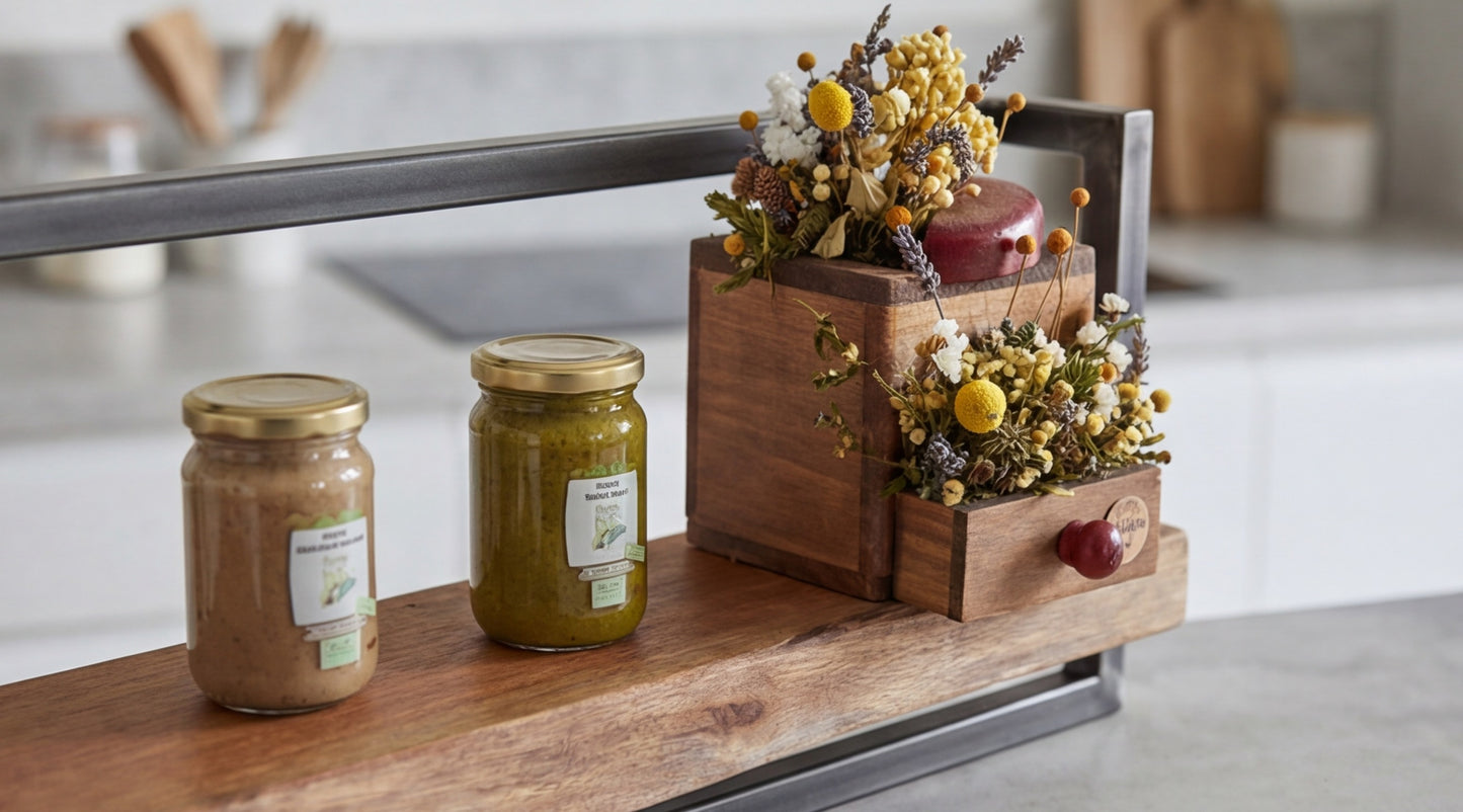 Étagère bois/métal