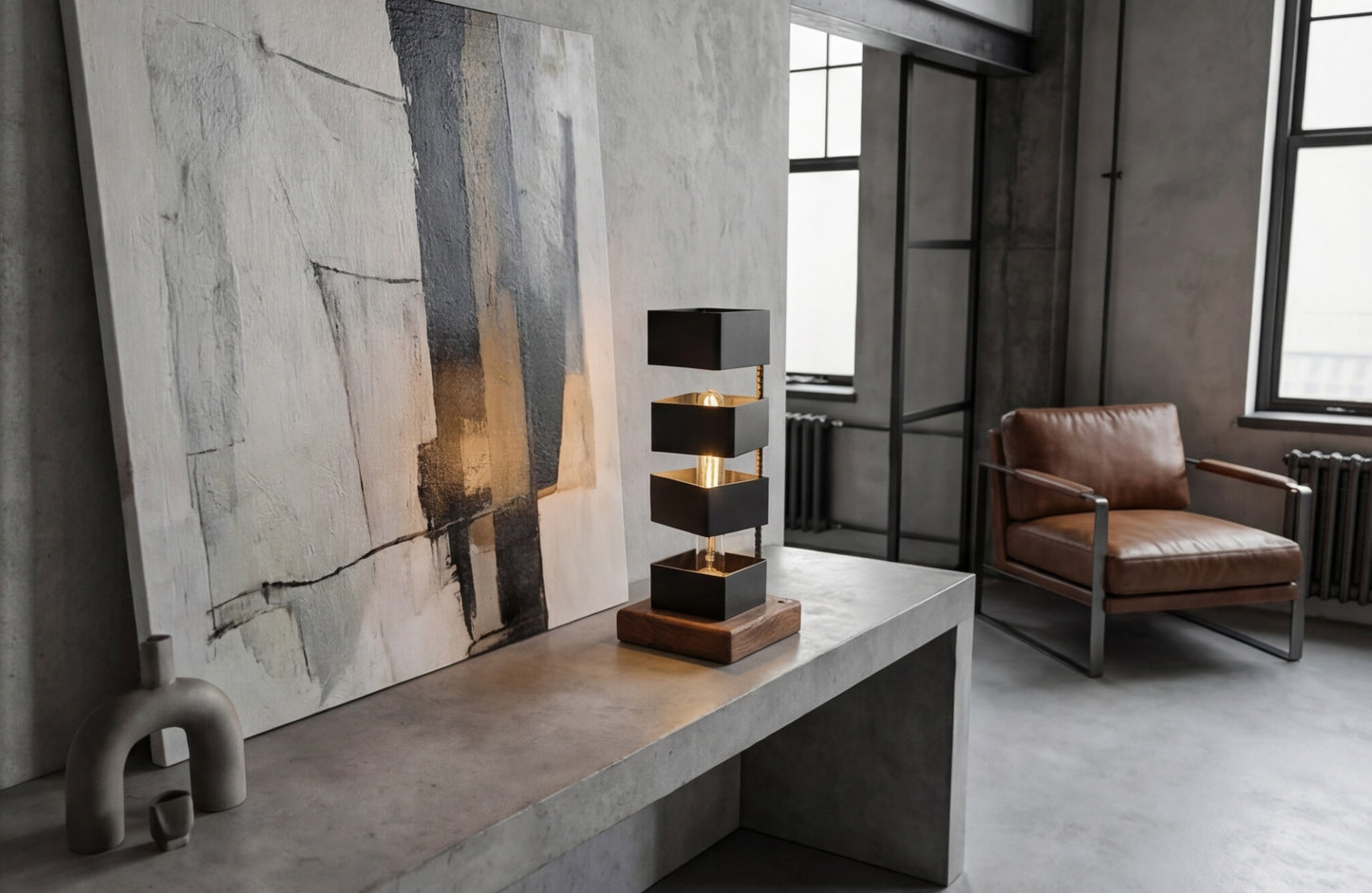 Lampe tube decomposée