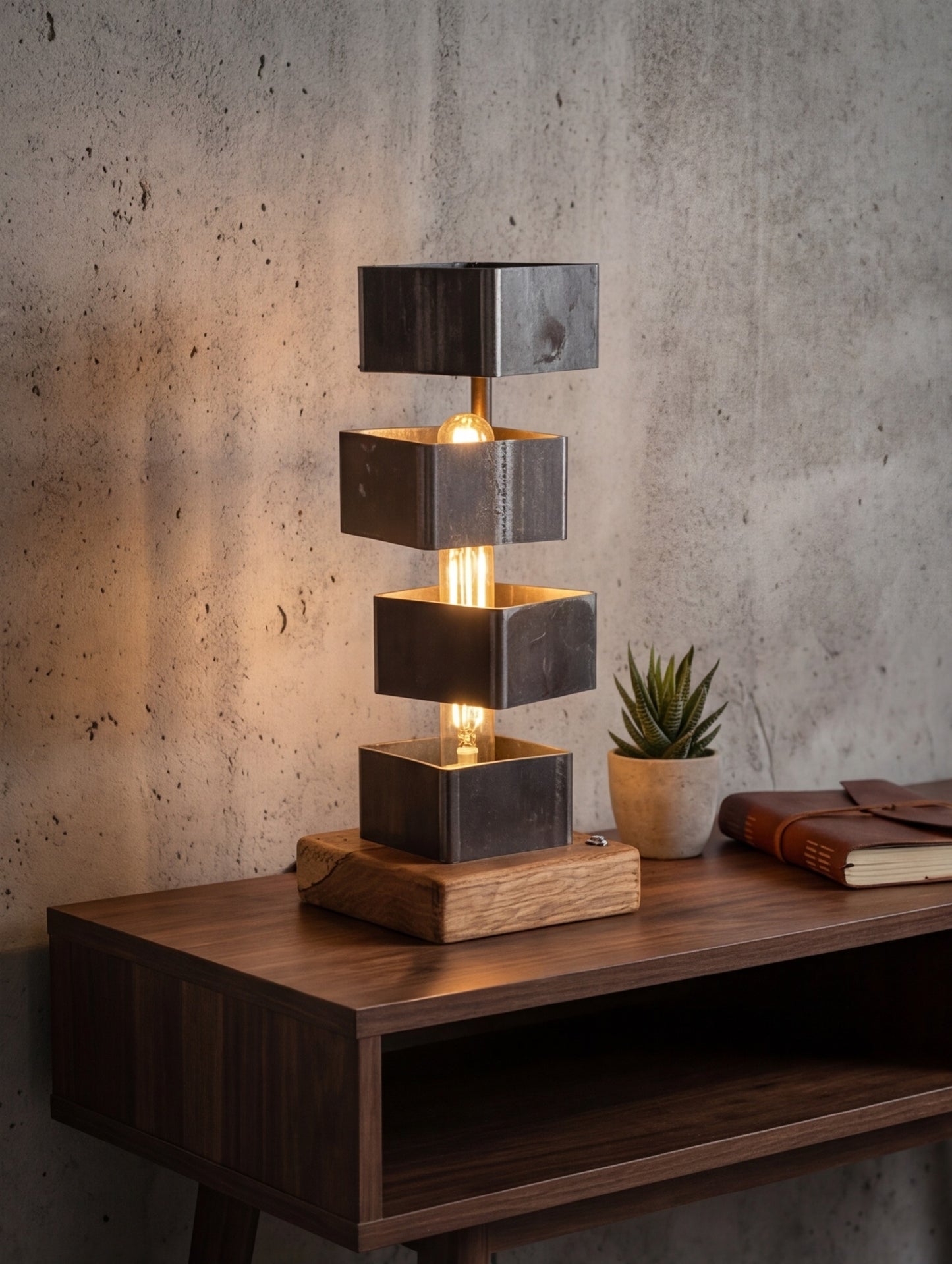 Lampe tube decomposée