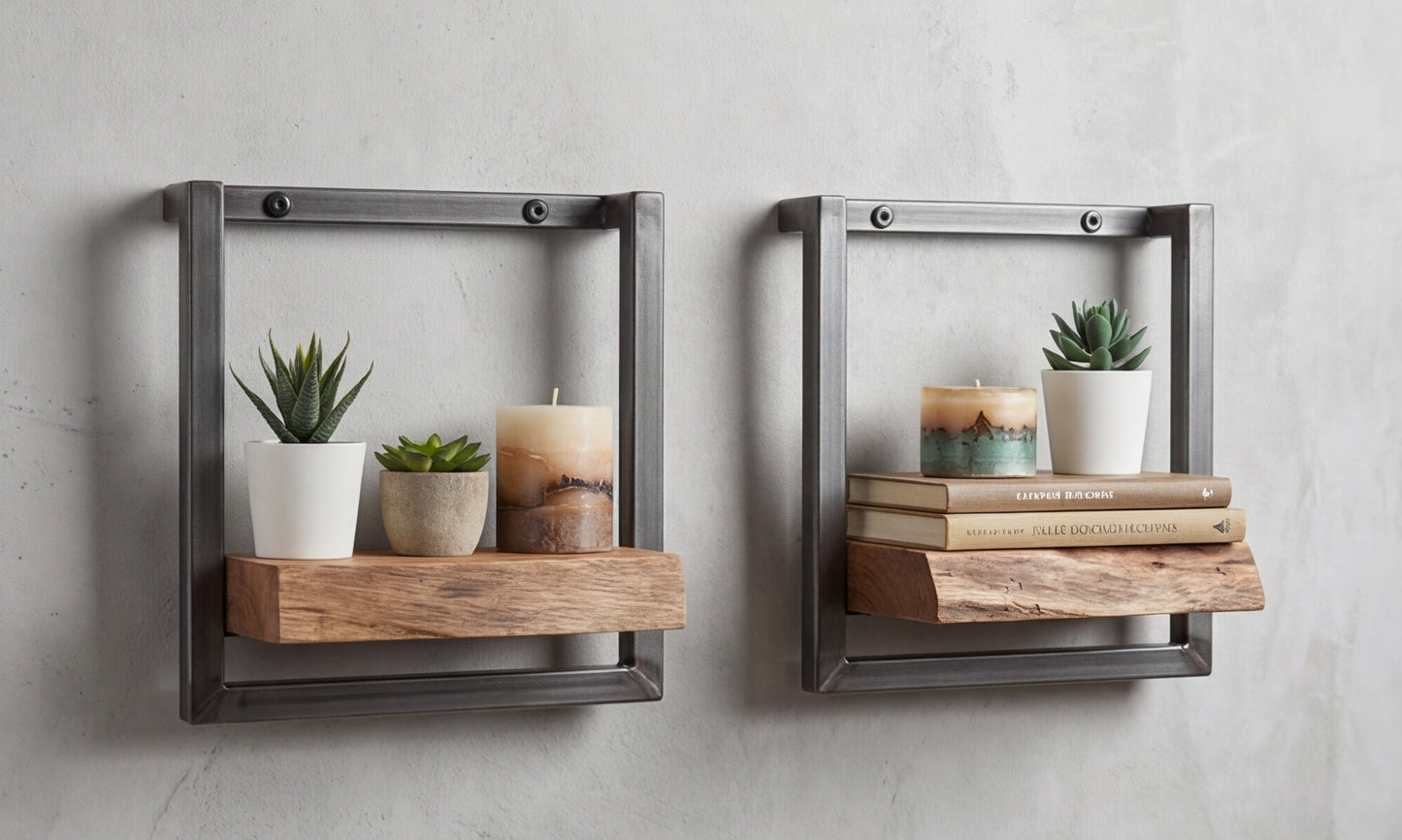 Étagère bois/métal